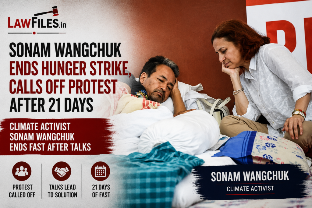 When Personal Autonomy Meets the State’s Duty to Preserve Life: Delhi High Court Declines Interim Plea to Shift Sonam Wangchuk to a Private Hospital